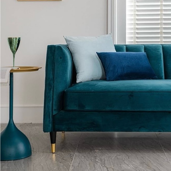 24 x24 Velvet Throw Pillow Covers Only NWT - Picture 4 of 5